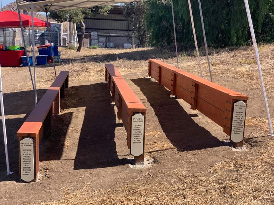 Project Boy Scouts benches